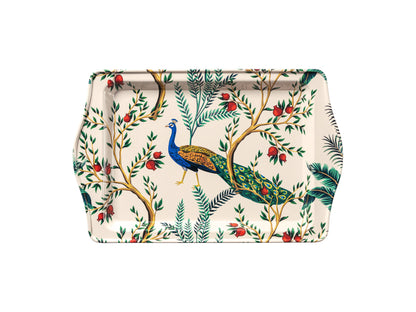 Peacock Metal Tray - Small